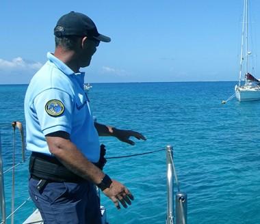 La gendarmerie maritime, un des acteurs de l’opération coordonnée par la direction des Affaires maritimes du gouvernement